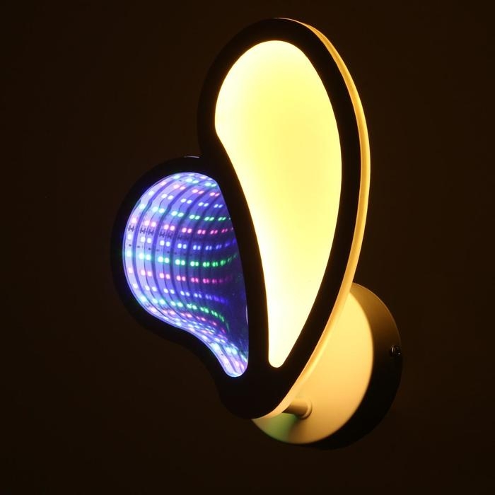 Бра с эффектом бесконечности 69663/1WT 25Вт 4000К белый