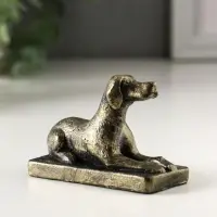 Фигурка гипс &laquo;Собачка&raquo;, 6&times;8&times;4 см