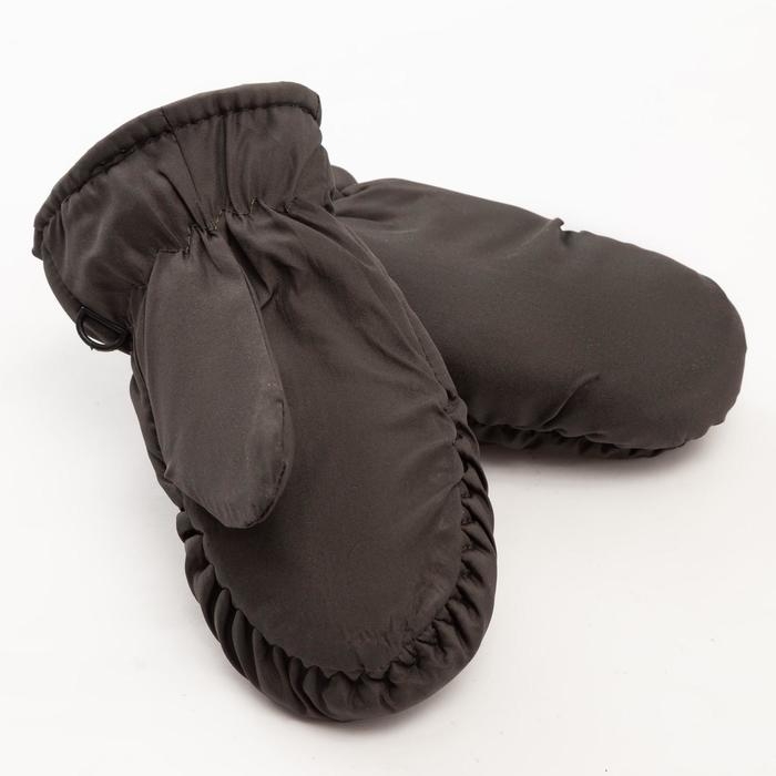 Варежки зимние детские MINAKU , цв.хаки, р-р 15