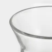 Графин &laquo;Тео&raquo;, 600 мл, 8&times;24 см, с крышкой-клапаном, стекло, прозрачный