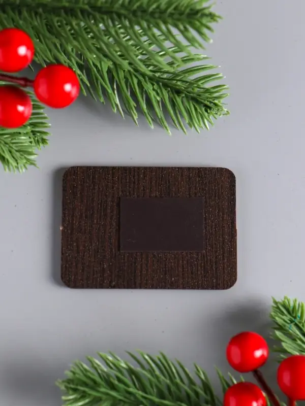 Набор новогодних магнитов 6 шт "Богатства" 6х4,5 см