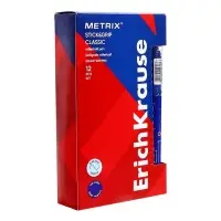 Ручка - роллер Erich Krause METRIX, узел 0.5, чернила синие, длина письма 1200 метров