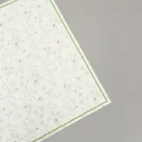 Пленка флористическая для цветов, &laquo;Букет цветов&raquo;, зелёная, 57&times;57 см