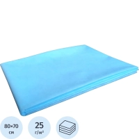 Простыня (салфетка) стерил. 80x70см спанбонд пл.25, голубой, 1шт, 4718/1