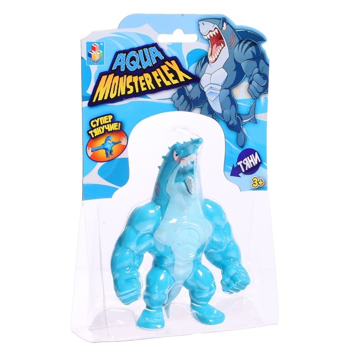 Тянущаяся фигурка Monster flex Aqua, 14 см, 14 видов, МИКС Тянущаяся фигурка Monster flex Aqua, 14 см, 14 видов, МИКС