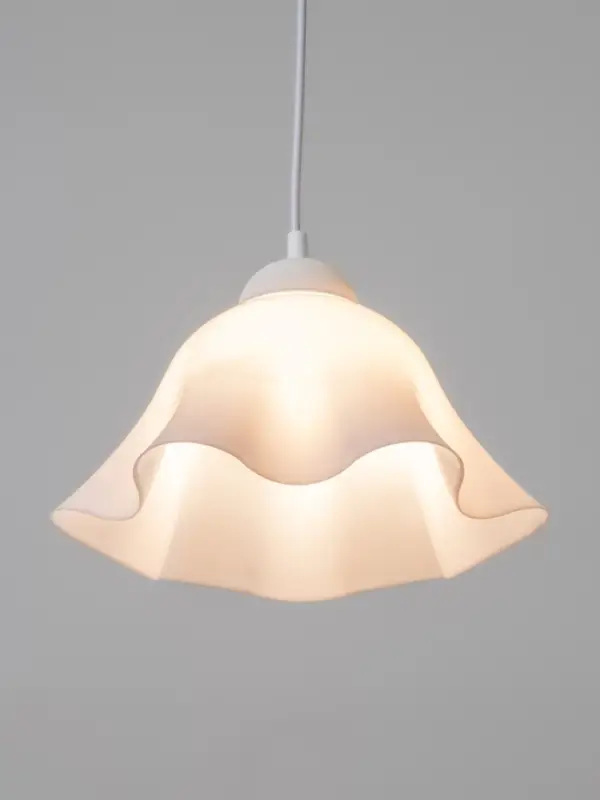 Светильник подвесной Светильник подвесной "Ирис" 2814/1, 1х15Вт, Е27, белый 28х28х14(85) см