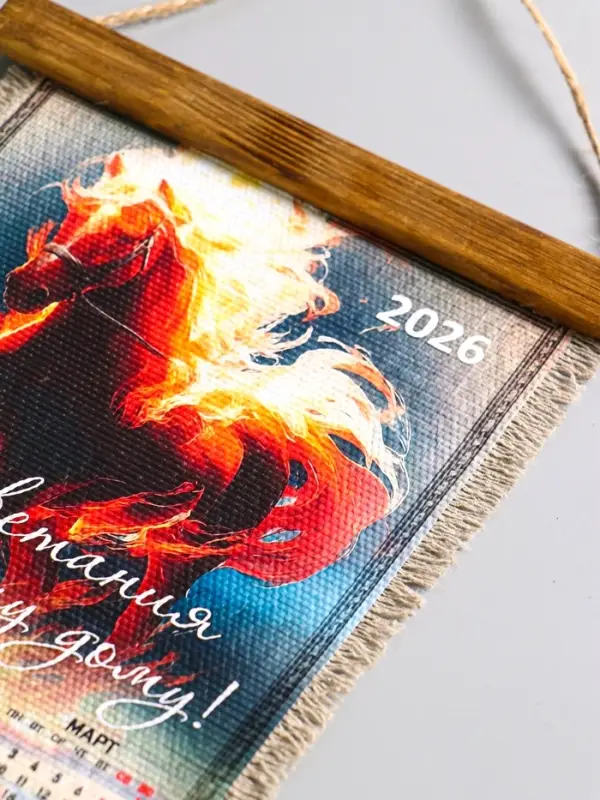 Сувенир-календарь Сувенир-календарь "Огненная лошадь",20х40см