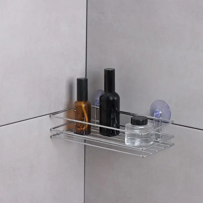 Полка на вакуумных присосках Доляна, 25×11×7 см Полка на вакуумных присосках Доляна, 25×11×7 см