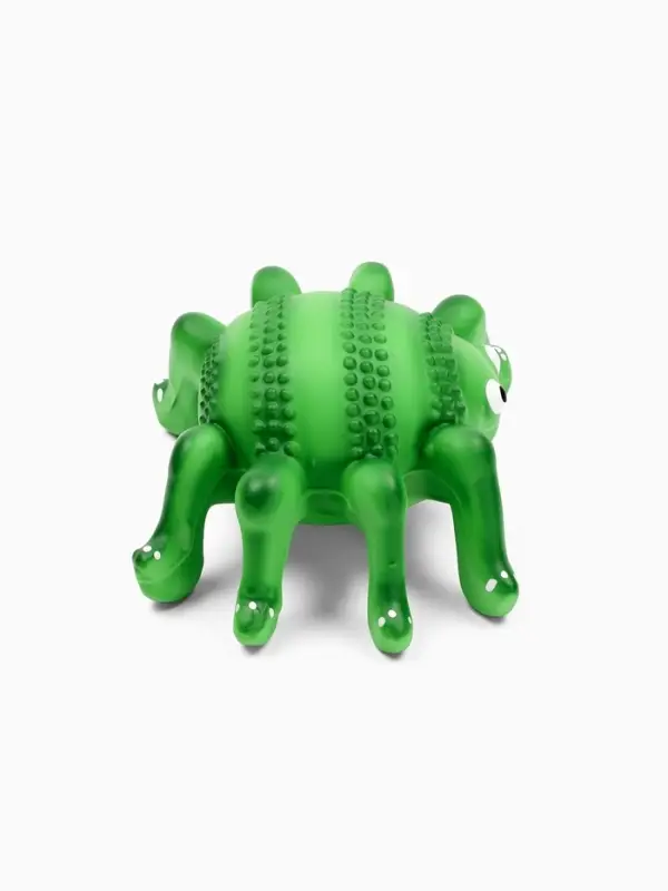 Игрушка пищащая для собак из латекса "Паук", 12х8 см