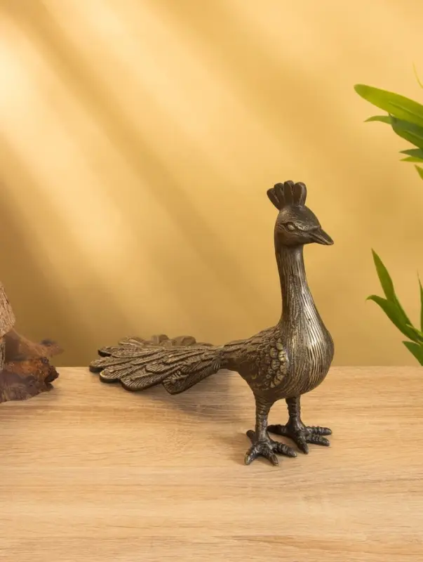 Сувенир «Павлин», 28×12×21 см, алюминий Сувенир «Павлин», 28×12×21 см, алюминий