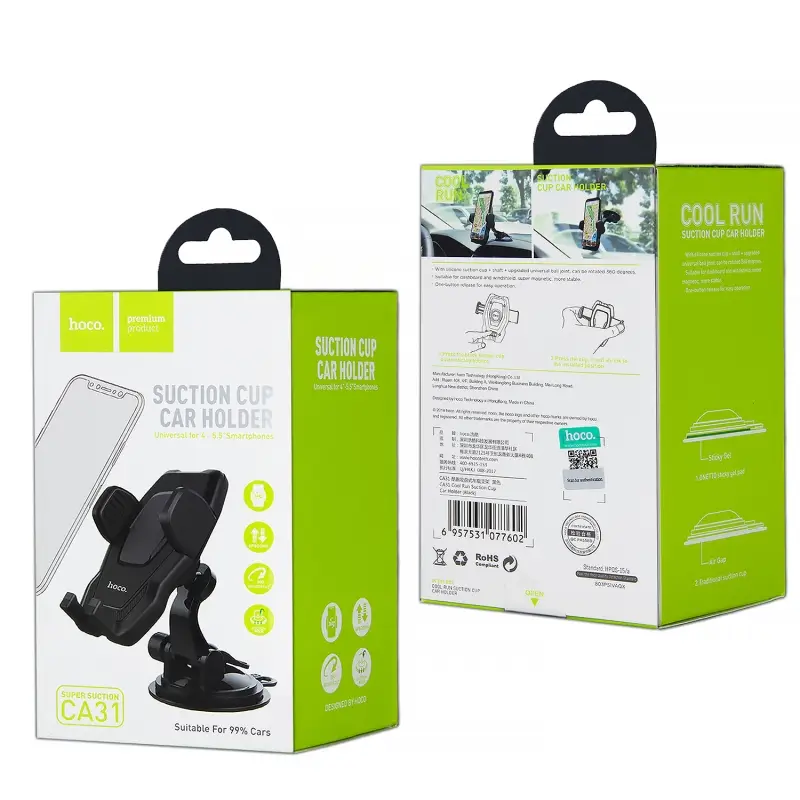 Автодержатель CA31 HOCO черный