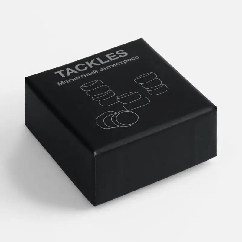 Магнитный антистресс Tackles, черный Магнитный антистресс Tackles, черный