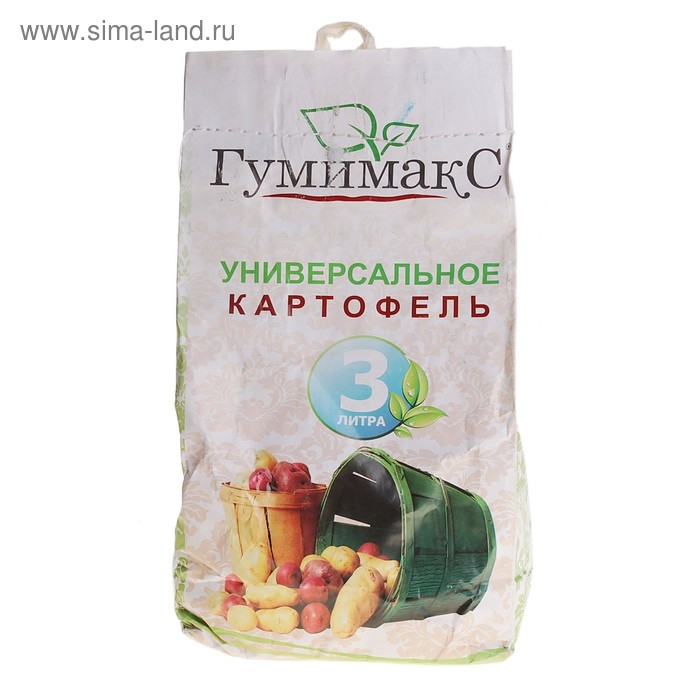 Удобрение Гумимакс-С Универсальное КАРТОФЕЛЬ 3 литра гранулированный Удобрение Гумимакс-С Универсальное КАРТОФЕЛЬ 3 литра гранулированный