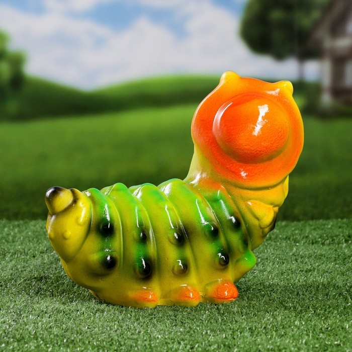 Садовая фигура Садовая фигура "Гусеница в шляпе"