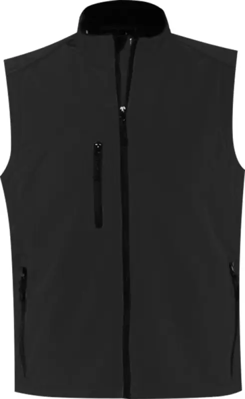 Жилет мужской софтшелл Rallye Men черный, размер 3XL