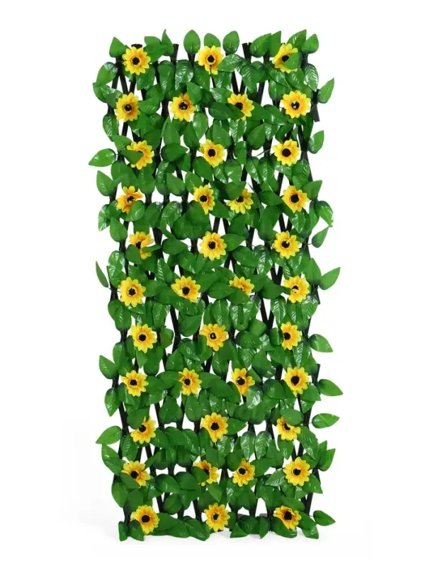 Ограждение декоративное &laquo;Подсолнухи&raquo;, 200&times;75 см, Greengo