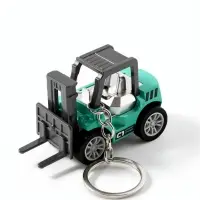 Брелок на кольце &laquo;Погрузчик&raquo; колёса крутятся 7.8&times;3.8&times;4.5 см
