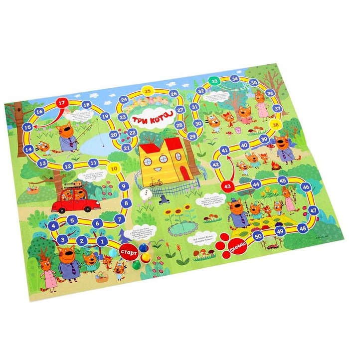 Игра-ходилка «Три кота» Игра-ходилка «Три кота»