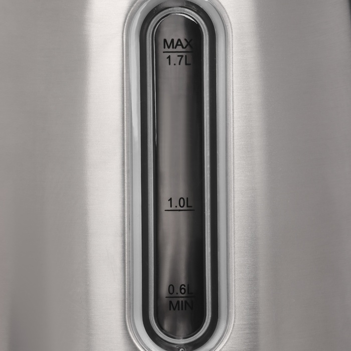 Чайник электрический Energy E-252, металл, 1.7 л, 2200 Вт, серебристый Чайник электрический Energy E-252, металл, 1.7 л, 2200 Вт, серебристый