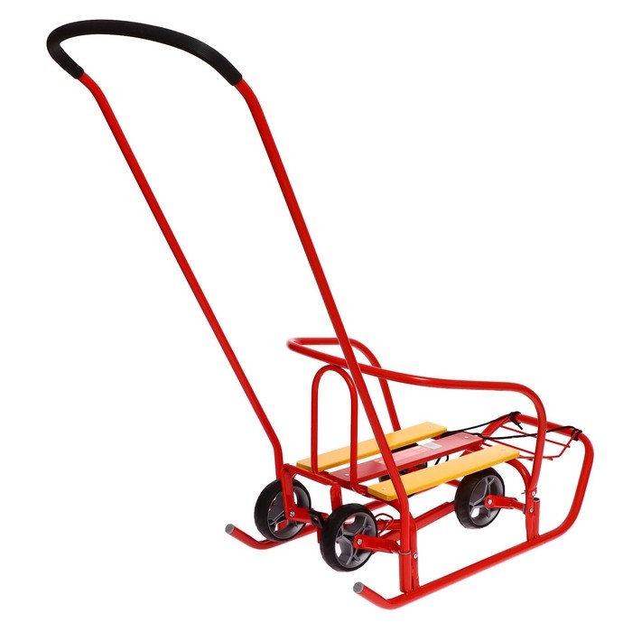 Санки «Ветерок 7 универсал», цвет алый Санки «Ветерок 7 универсал», цвет алый