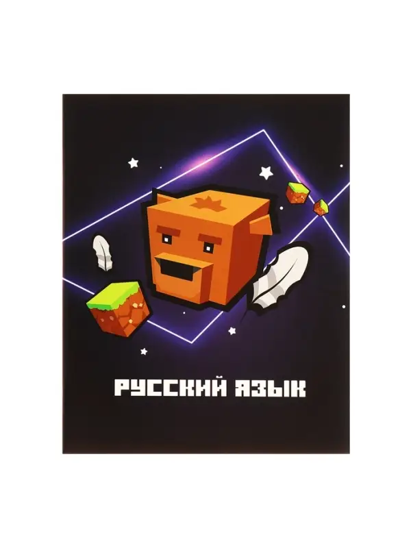 Набор предметных тетрадей Calligrata &laquo;Пиксели&raquo;, 10 предметов, 36 листов, со справочным материалом, обложка из мелованного картона, блок офсет