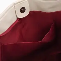 Сумка - шоппер женская на молнии, 44&times;10&times;29 см, однотонная, белая