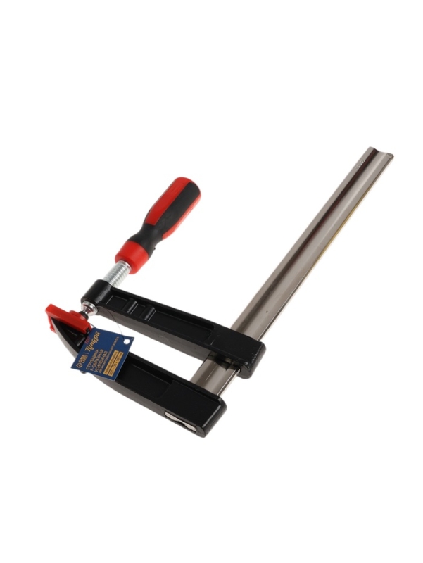 Струбцина F-образная усиленная ТУНДРА, тавровый профиль, 2К рукоятка, 300 х 120 х 390 мм Струбцина F-образная усиленная ТУНДРА, тавровый профиль, 2К рукоятка, 300 х 120 х 390 мм