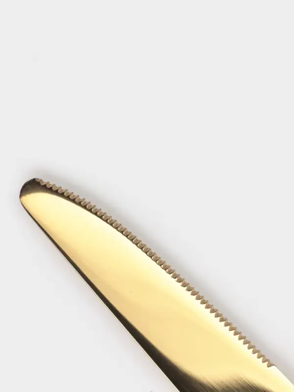 Столовые приборы Magistro &laquo;Версаль&raquo;, 4 предмета, нержавеющая сталь, золотистые, чёрные