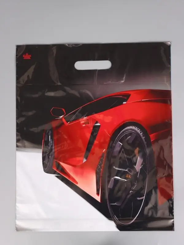 Пакет подарочный Автошик  45 х 38 см 60 мкм