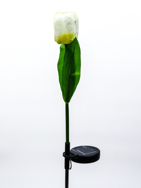 Штекер с подсветкой  Штекер с подсветкой "Тюльпан" белый, 8х70см