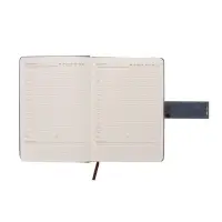 Ежедневник недатированный формат А5, с хлястиком, 112л, линия, пвх, Синий Ежедневник недатированный формат А5, с хлястиком, 112л, линия, пвх, Синий