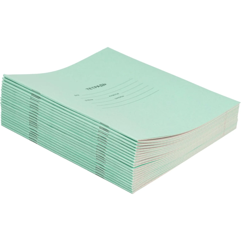 Тетрадь 12л, клетка упаковка по 20 шт./запайка, офсет-2