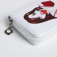 Кошелёк детский на молнии Выбражулька &laquo;Огонь&raquo;, белый