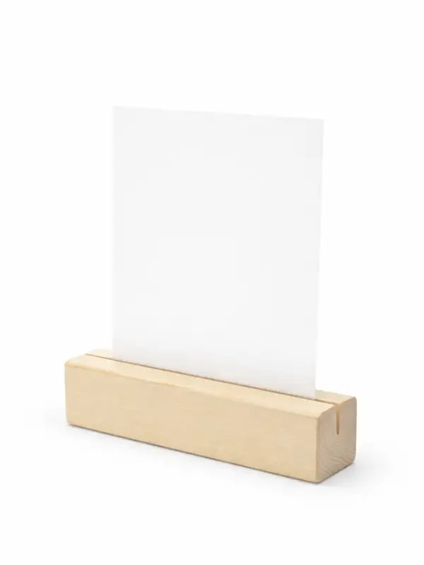 Деревянное основание для вставки А6, 10.5&times;3&times;2.5 см
