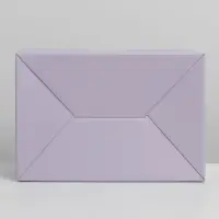 Коробка подарочная складная, упаковка, &laquo;Лавандовая&raquo;, 26 х 19 х 10 см