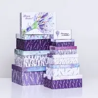 Набор коробок 10 в 1 &laquo;В твой праздник&raquo;, 30&times;20&times;13 - 12&times;6.5&times;4 см