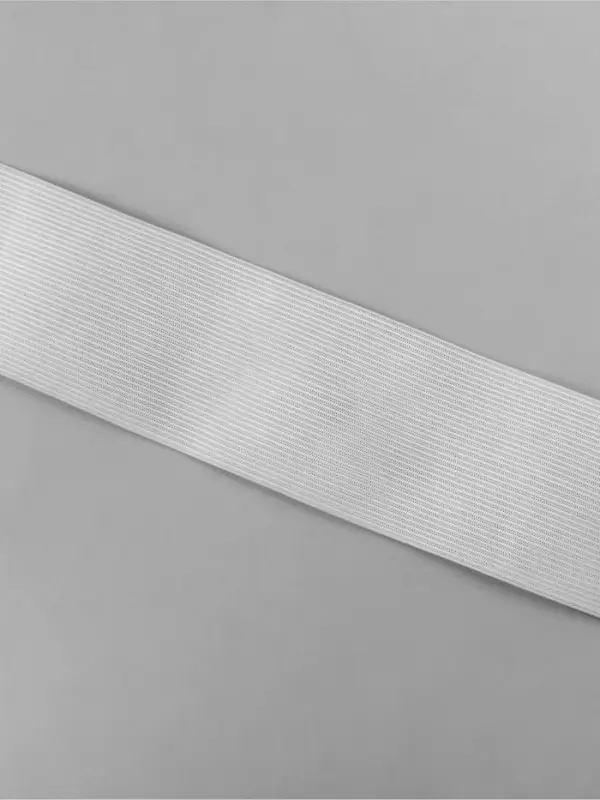 Резинка вязаная, 60 мм, 40&plusmn;2 м, белая