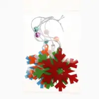 Набор ёлочных украшений "Снежинки" 5 шт Набор ёлочных украшений "Снежинки" 5 шт