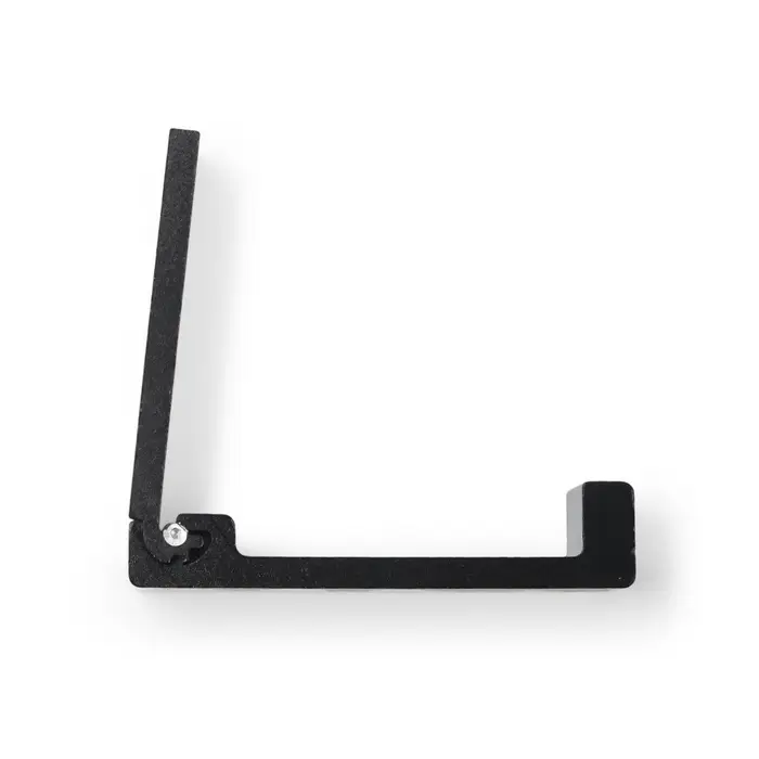 Крючок мебельный CAPPIO FOLD, однорожковый, складной, цвет чёрный