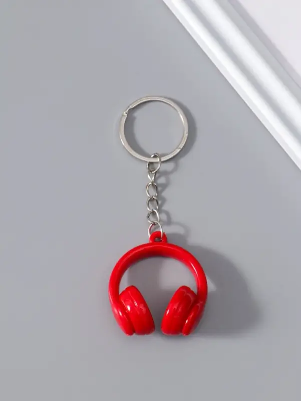 Брелок пластик "Наушники" МИКС 4х3,7х2 см