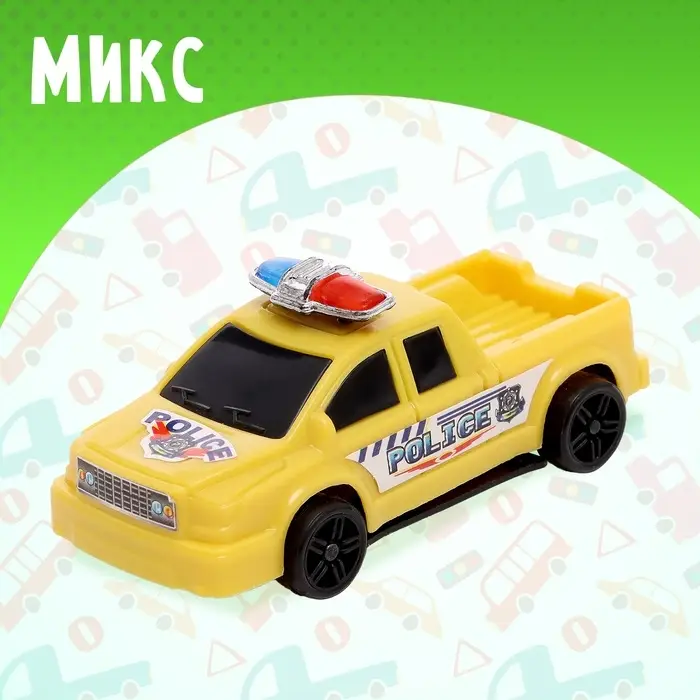 Машина «Дорожный патруль», МИКС Машина «Дорожный патруль», МИКС