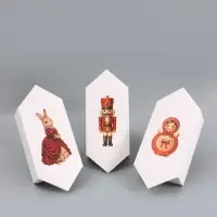 Коробка подарочная, набор 3 шт., &laquo;Ретро&raquo;