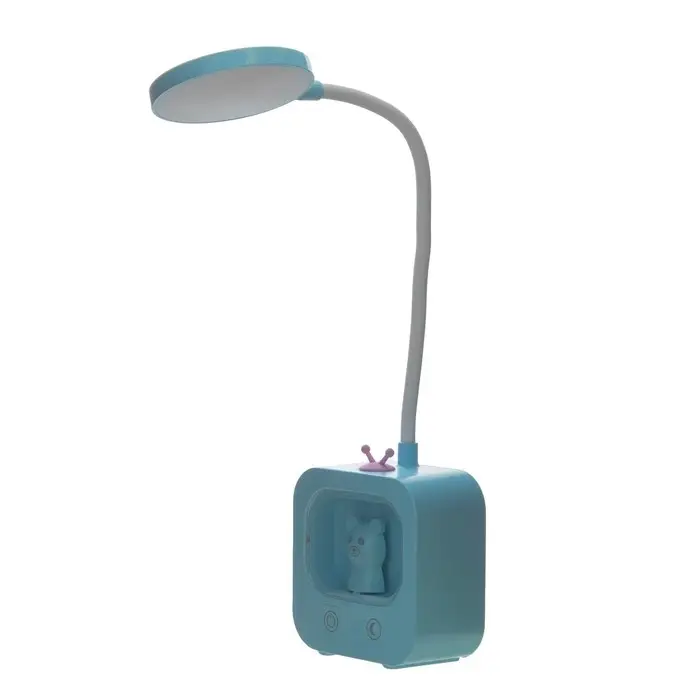 Лампа настольная RISALUX &laquo;Мишка&raquo;, светодиодная, 5 Вт, USB, АКБ, МИКС, 5&times;10&times;43 см
