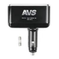 Разветвитель прикуривателя AVS 12/24 (на 2 выхода+USB) CS211U