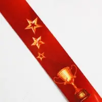 Лента для медали "Звёзды", 80 х 2 см Лента для медали "Звёзды", 80 х 2 см