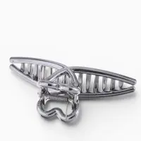 Краб для волос &laquo;Пеги&raquo; сердце, 11.5&times;4 см, микс