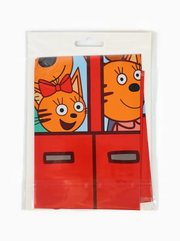 Воздушный шар фольгированный 30" &laquo;Три Кота, автомобиль&raquo;