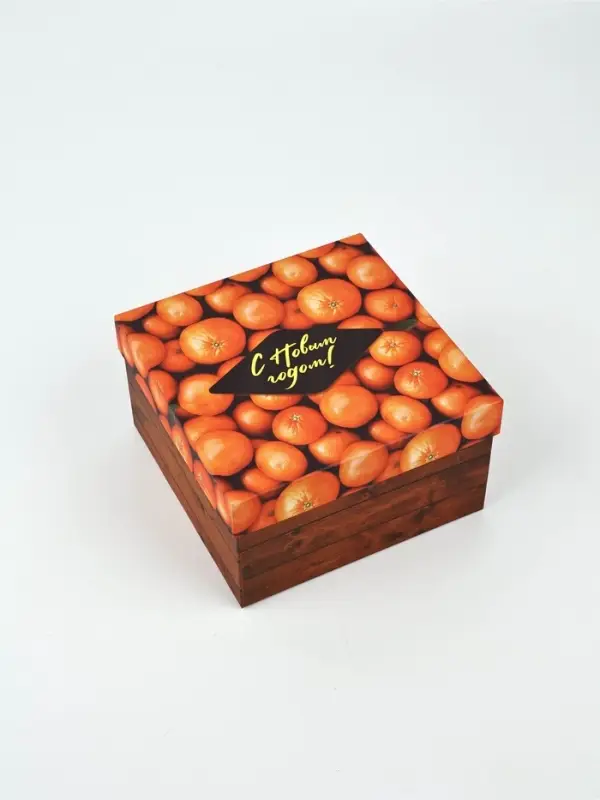 Набор подарочных коробк 6 в 1 «Яркие мандарины», 10×10×6–20×20×11 см Набор подарочных коробк 6 в 1 «Яркие мандарины», 10×10×6–20×20×11 см