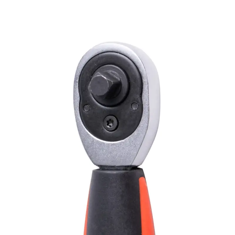 Рукоятка трещоточная 1/4"DR 72 зубца укороченная (под биты и головки) AVS RH11472SB