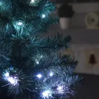 Гирлянда &laquo;Нить&raquo; 5 м, роса, IP20, серебристая нить, 50 LED, пульт ДУ, свечение RGB, USB